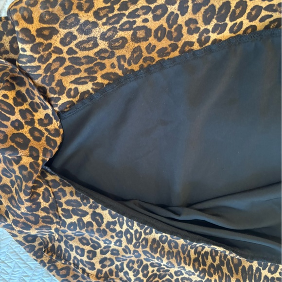 George by Mark Elson Ruffled A-Line Animal print Skirt - Picture 4 of 8